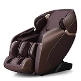 Relaxe Zero Gravity Shiatsu Massage Chair with Heating (SL-Track) (Brown)